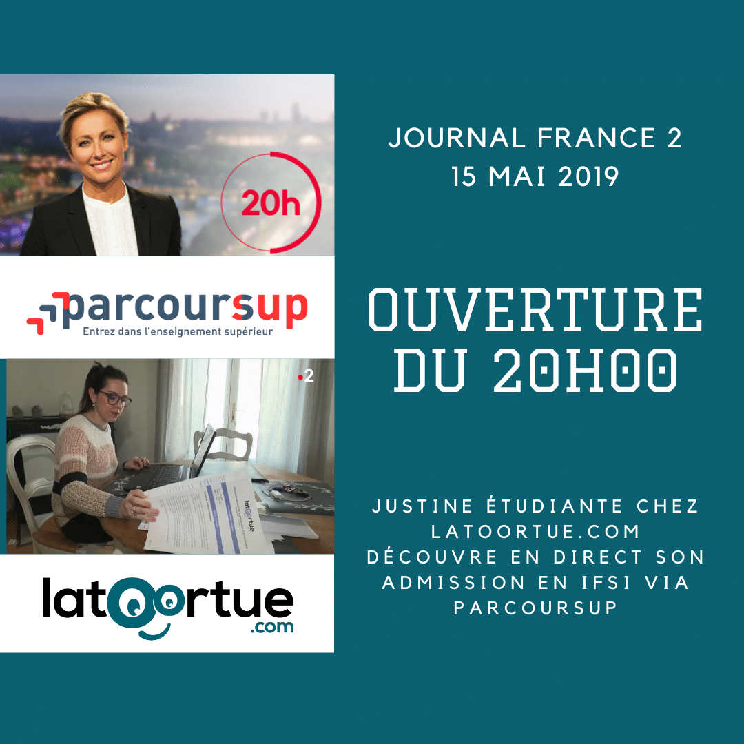 Journal 20H France 2 Interview étudiant Latoortue