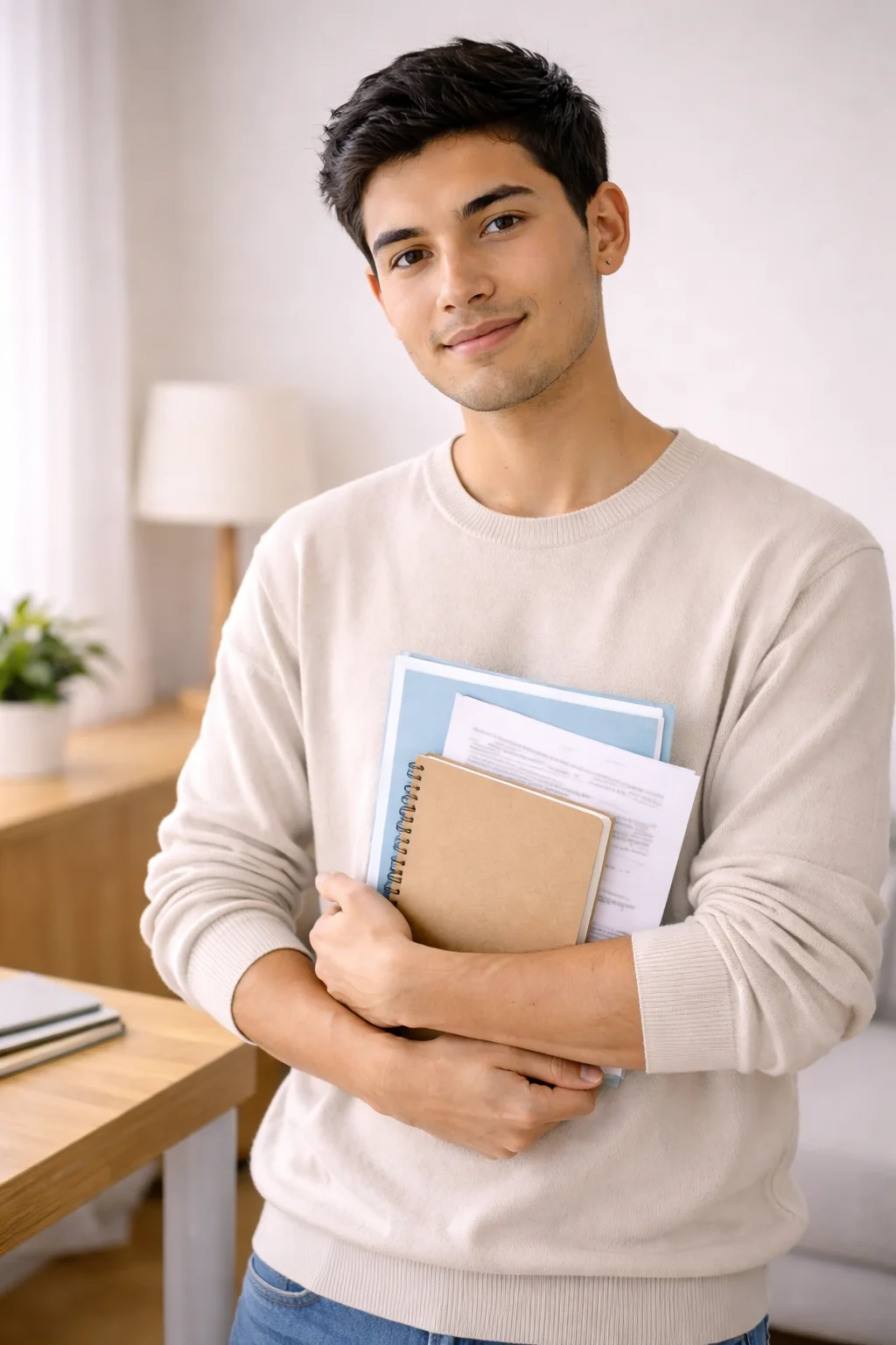 Étudiant préparant sa candidature Parcoursup en IFSI