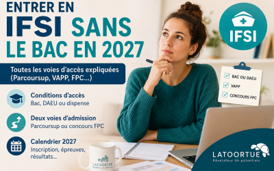 Entrer en IFSI sans le bac en 2027 : VAPP, FPC et conditions d’accès
