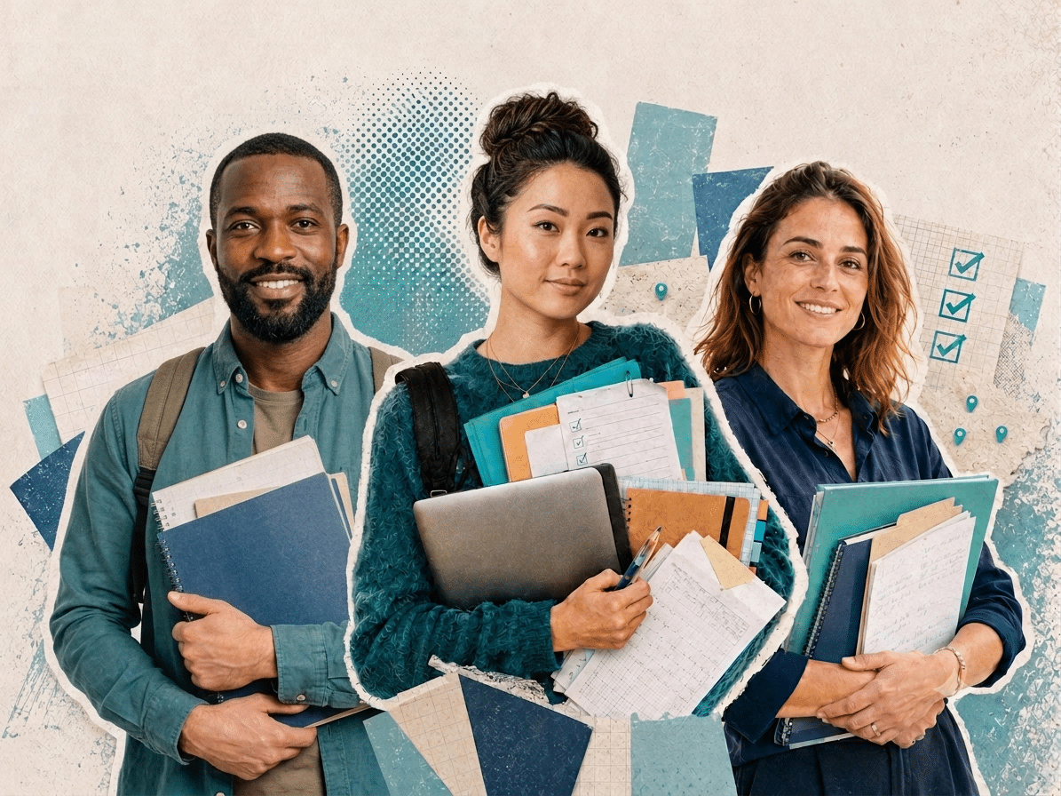 Adultes aux parcours professionnels variés préparant une candidature IFSI par la voie FPC